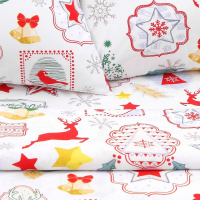 Постельное бельё Этель 1.5 сп &laquo;Зимний винтаж&raquo; 143*215 см, 150*214 см, 70*70 см -2 шт