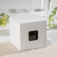 Кружка стеклянная с деревянной крышкой &laquo;Лимончик&raquo;, 350 мл