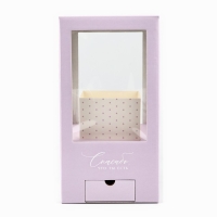 Коробка подарочная для цветов с вазой из МГК складная, упаковка, &laquo;Спасибо, что ты есть&raquo;, 16 х 23 х 16 см