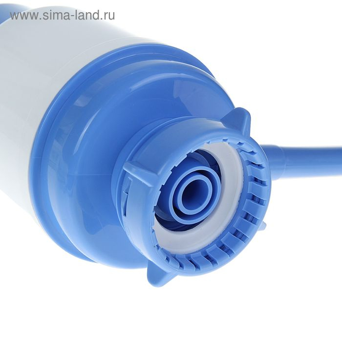 Помпа для воды LESOTO Ideal, механическая, под бутыль от 11 до 19 л, голубая Помпа для воды LESOTO Ideal, механическая, под бутыль от 11 до 19 л, голубая