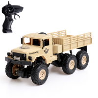 Грузовик радиоуправляемый &laquo;Фургон&raquo;, полный привод 6WD, работает от аккумулятора, 1:16, цвет бежевый