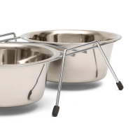 Набор из 2 мисок на подставке, 2 х 800 мл Набор из 2 мисок на подставке, 2 х 800 мл