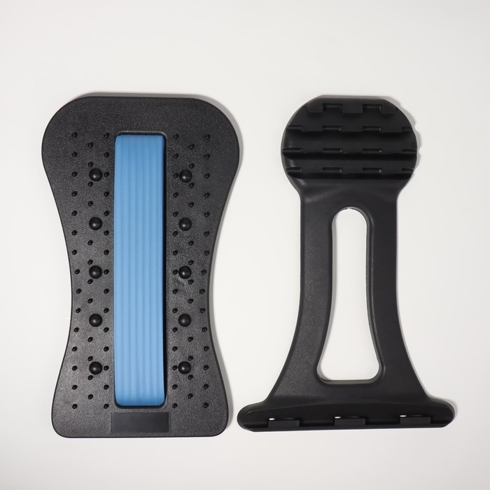 Массажёр для спины, трёхуровневый, 38 × 24,5 см, цвет МИКС Массажёр для спины, трёхуровневый, 38 × 24,5 см, цвет МИКС