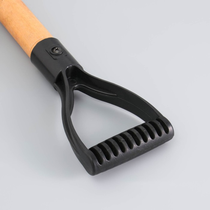 Лопата туристическая Лопата туристическая "Мастер К" штыковая, 51 см, черная, дерево