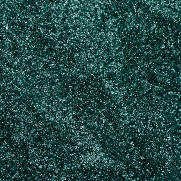 Новый год. Глиттер кандурин "Сверкающий зелёный", фракция 50-500 &micro;m, 5 г