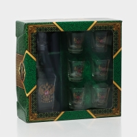 Набор стеклянный для вина &laquo;Орел&raquo;, 50 мл, 7 предметов