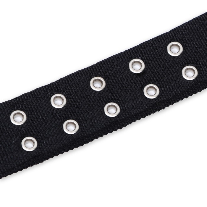 Ошейник четырехслойный с вертлюгом, 65 х 4 см, ОШ 54-60 см, полиэстер, чёрный Ошейник четырехслойный с вертлюгом, 65 х 4 см, ОШ 54-60 см, полиэстер, чёрный