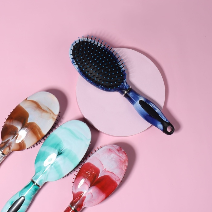 Расчёска массажная, 7 × 24 см, рисунок МИКС Расчёска массажная, 7 × 24 см, рисунок МИКС