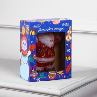 Светодиодная фигура &laquo;Дед Мороз&raquo; 7 &times; 20 &times; 7 см, акрил, 15 LED, батарейки ААх2 (не в комплекте), свечение белое