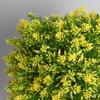 Бонсай в горшке "Пышное деревце с цветами" 12х25 см, микс