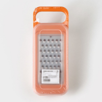 Тёрка-контейнер, 9&times;27 см, 4 насадки, цвет МИКС