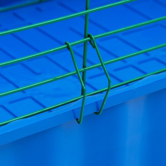 Клетка для кроликов № 4, 75 х 46 х 40 см микс цветов Клетка для кроликов № 4, 75 х 46 х 40 см микс цветов