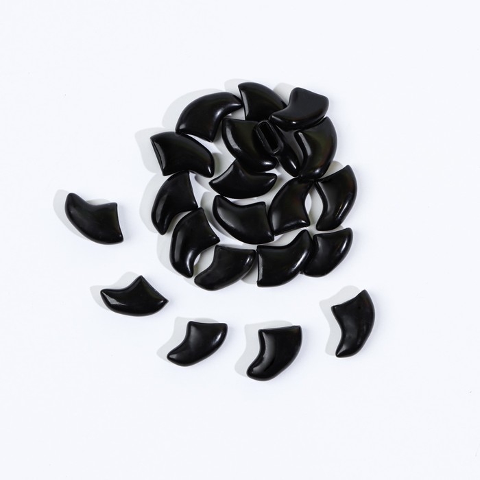 Когти накладные Когти накладные "Антицарапки", размер S, чёрные