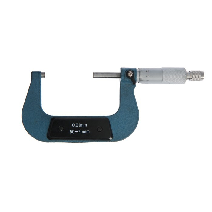 Микрометр механический ТУНДРА, 50-75 мм Микрометр механический ТУНДРА, 50-75 мм