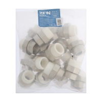 Муфта комбинированная ZEIN, полипропиленовая, американка, внутренняя резьба, d=20 мм х 1/2" Муфта комбинированная ZEIN, полипропиленовая, американка, внутренняя резьба, d=20 мм х 1/2"