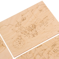 Набор для выжигания по дереву: ЭВД 20/220 &laquo;&lrm;Узор 10К&raquo;, транспорт