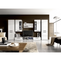 Полка"Кёльн", 1380х180х320, Белый Аляска/Белый глянец Полка"Кёльн", 1380х180х320, Белый Аляска/Белый глянец