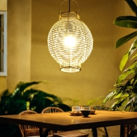Светильник потолочный из ротанга "Фонарь" 1х120Вт, Е27, 24х24х30 см Светильник потолочный из ротанга "Фонарь" 1х120Вт, Е27, 24х24х30 см