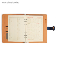 Органайзер на кольцах "Классика" А5, 96 листов в линейку, с ремешком, МИКС Органайзер на кольцах "Классика" А5, 96 листов в линейку, с ремешком, МИКС