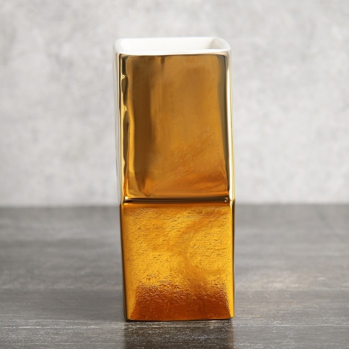 Кружка керамическая &laquo;Золотая гайка&raquo;, 550 мл, цвет золотистый