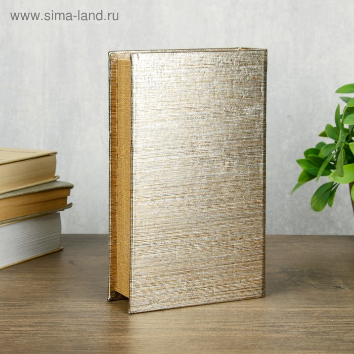 Сейф-книга дерево кожзам Сейф-книга дерево кожзам "Королевская эмблема" 21х13х5 см