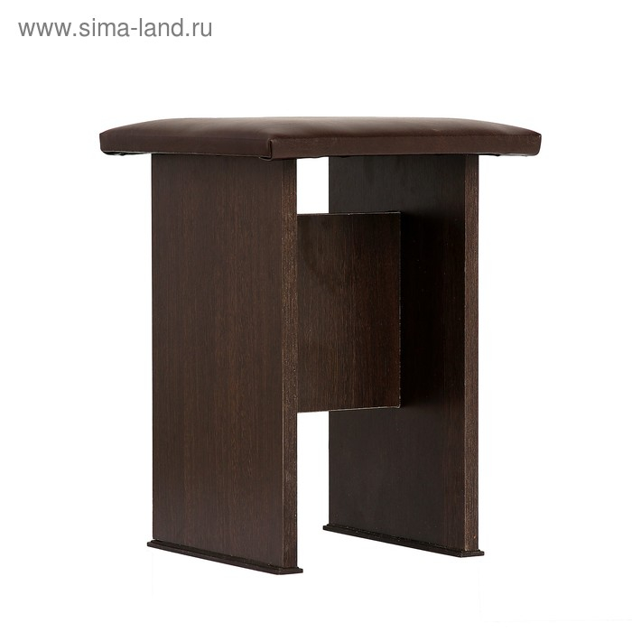Табурет Кухонный Венге/Кож.зам тёмно-коричневый Табурет Кухонный Венге/Кож.зам тёмно-коричневый