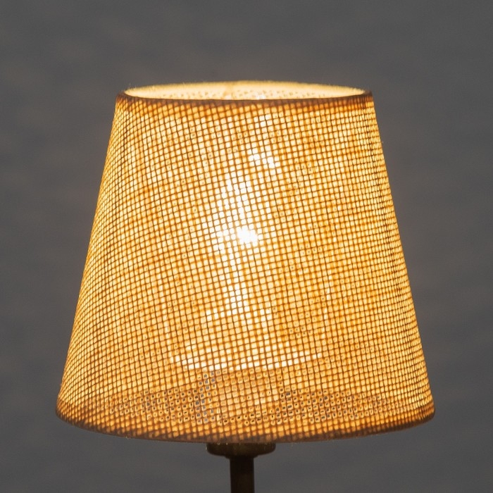 Абажур для люстры Абажур для люстры "Саржа" E27 бежевый 15х15х13 см