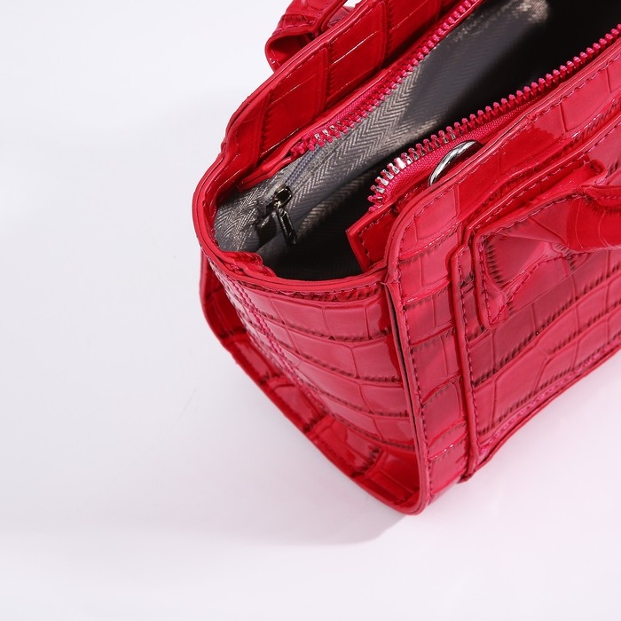 Сумка женская тоут на молнии, цвет розовый Сумка женская тоут на молнии, цвет розовый