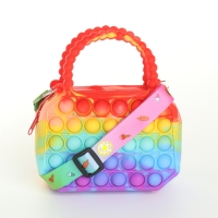 Сумка детская для девочки на молнии &laquo;Выбражулька&raquo;, pop it, цвет красный