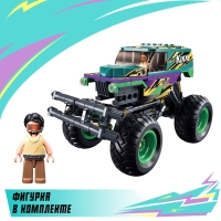 Конструктор внедорожник «Бигфут» Sluban Механо, инерционный, 252 детали, 6+ Конструктор внедорожник «Бигфут» Sluban Механо, инерционный, 252 детали, 6+