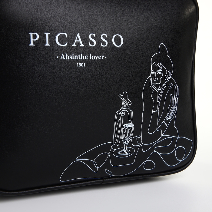 Сумка женская через плечо TEXTURA, маленького размера, цвет чёрный