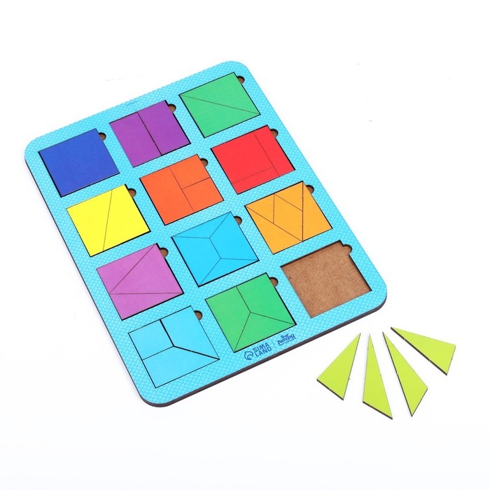 Квадраты Никитина, 12 шт МИКС Квадраты Никитина, 12 шт МИКС