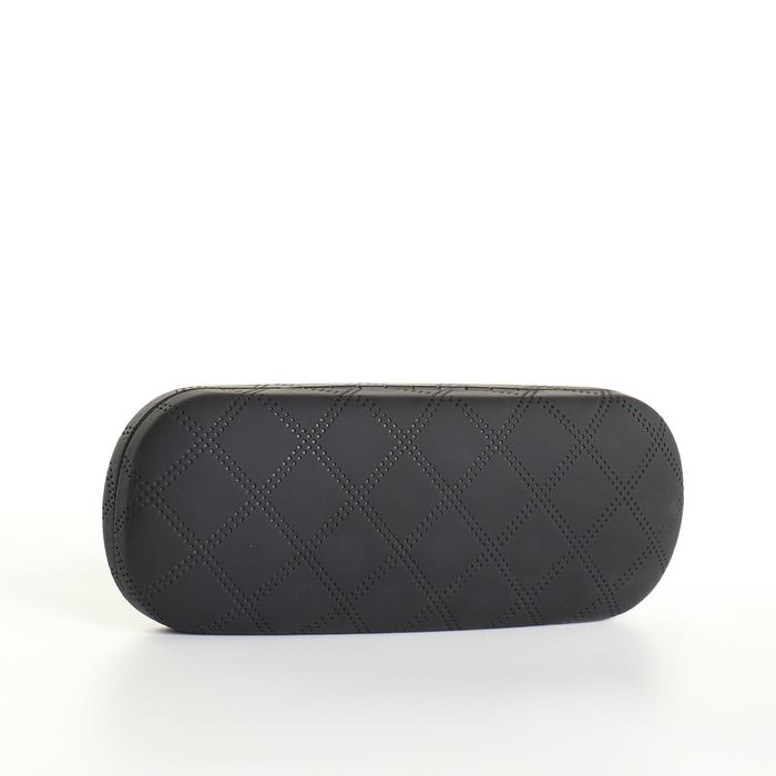 Футляр для очков на хлопушке, длина 16 см, цвет чёрный Футляр для очков на хлопушке, длина 16 см, цвет чёрный