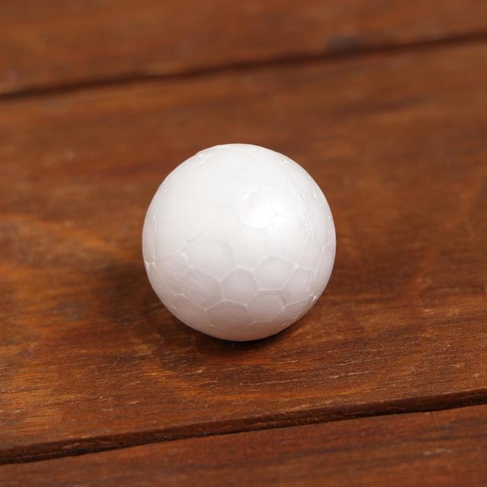 Фигурка для поделок и декорирования &laquo;Шарик&raquo;, набор 12 шт., размер 1 шт. &mdash; 3 см