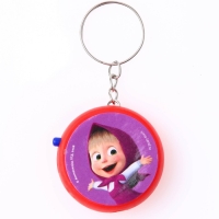 Проектор-брелок «Маша и Медведь», свет, цвет красный Проектор-брелок «Маша и Медведь», свет, цвет красный