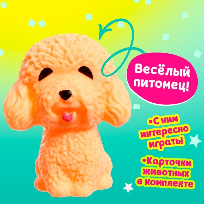 Игрушка-сюрприз «Любимый питомец» в рюкзачке, с аксессуарами, МИКС Игрушка-сюрприз «Любимый питомец» в рюкзачке, с аксессуарами, МИКС