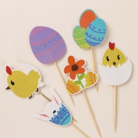 Шпажки &laquo;Пасха&raquo;, набор 6 шт.