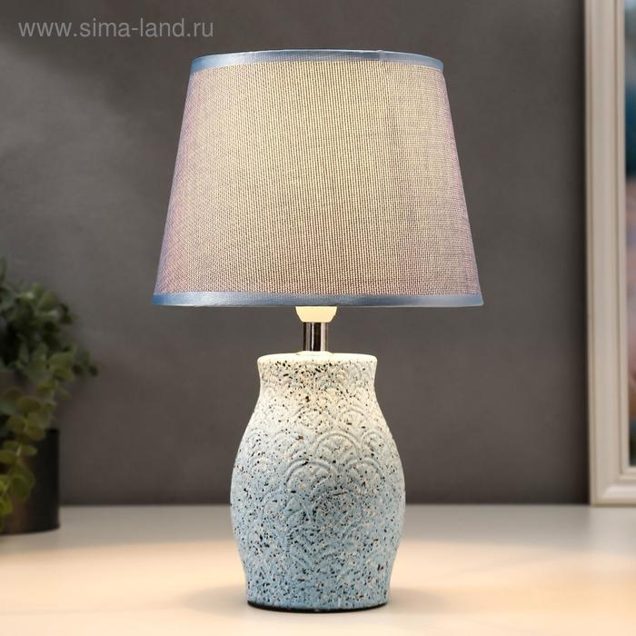 Лампа настольная 16249/1BL Е14 40Вт синий 20х20х33,5 см RISALUX