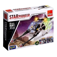 Конструктор Космос &laquo;Наземный скутер&raquo;, 3 в 1, 97 деталей