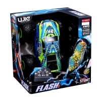 Джип Flash, радиоуправляемый, балансирует на задних колесах, полный привод, гироскоп Джип Flash, радиоуправляемый, балансирует на задних колесах, полный привод, гироскоп