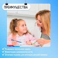 Обучающие плакаты «Для подготовки в школе» Обучающие плакаты «Для подготовки в школе»