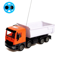 Грузовик радиоуправляемый &laquo;Самосвал&raquo;, работает от батареек, световые эффекты, масштаб 1:24, цвет МИКС