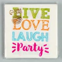 Салфетки бумажные &laquo;Радость&raquo; 25х25 см, набор 20 шт.