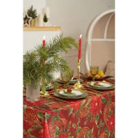 Скатерть новогодняя Доляна &laquo;Волшебный праздник&raquo; 145*220 +/- 2 см, 100% п/э