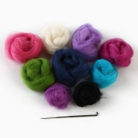 Валяние из шерсти. Картина &laquo;Сирень&raquo;, А5, набор для творчества