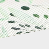 Салфетки сервировочные на стол Доляна &laquo;Акварель&raquo;, 4 шт, 45&times;30 см, цвет зеленый