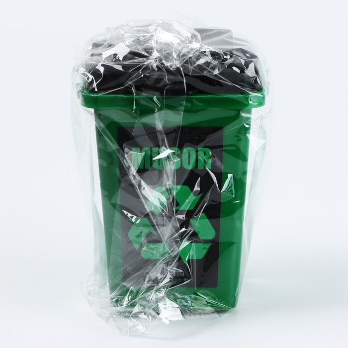 Мусорное ведро настольное &laquo;MUSOR&raquo;, 12 х 9 см