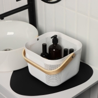 Корзина для хранения LaDо́m &laquo;Скандинавия&raquo;, 23,5&times;24&times;18 см, цвет белый