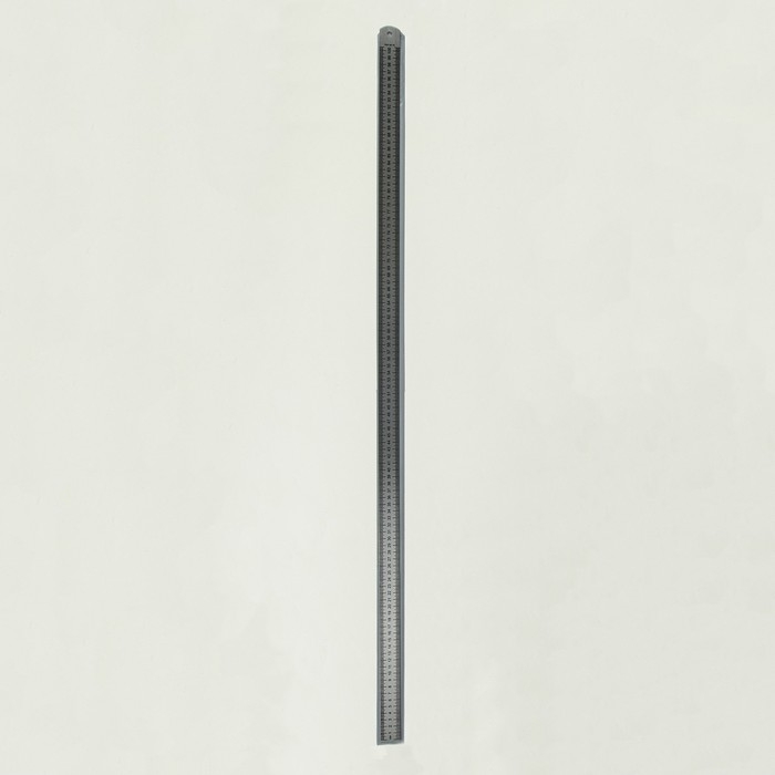 Линейка стальная, пружинистая, 100 см, толщина 0,7 мм