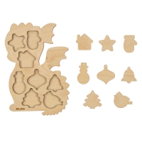 Набор для творчества. Роспись по дереву &laquo;Дракон&raquo;